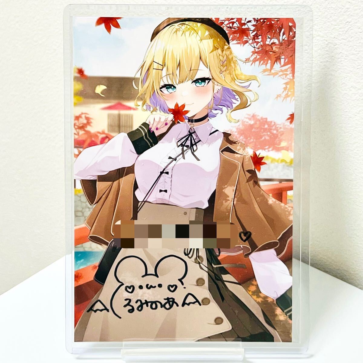 桐生ココ 誕生日記念2021 直筆サイン入りポストカード 桐生ココ 誕生日記念2021 直筆サイン入りポストカード