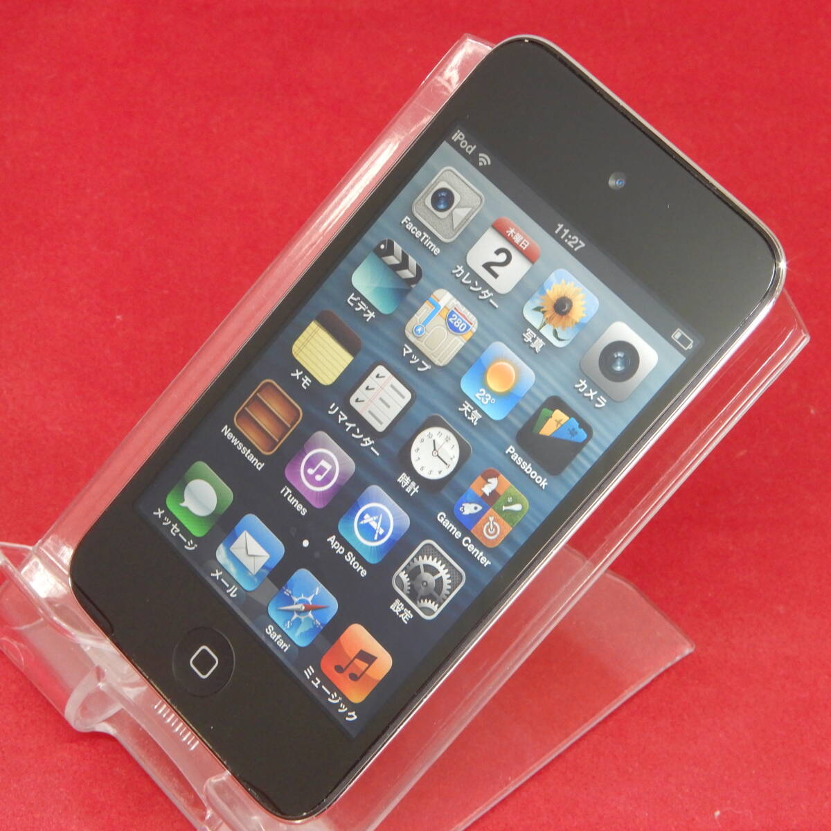 APPLE iPod touch 第4世代 MC547J/A 64GB ブラック ジャンク品 NO.240426002の画像1