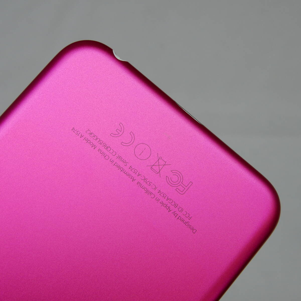 APPLE iPod touch no. шесть поколение MKGX2J/A 16GB розовый утиль NO.240426022