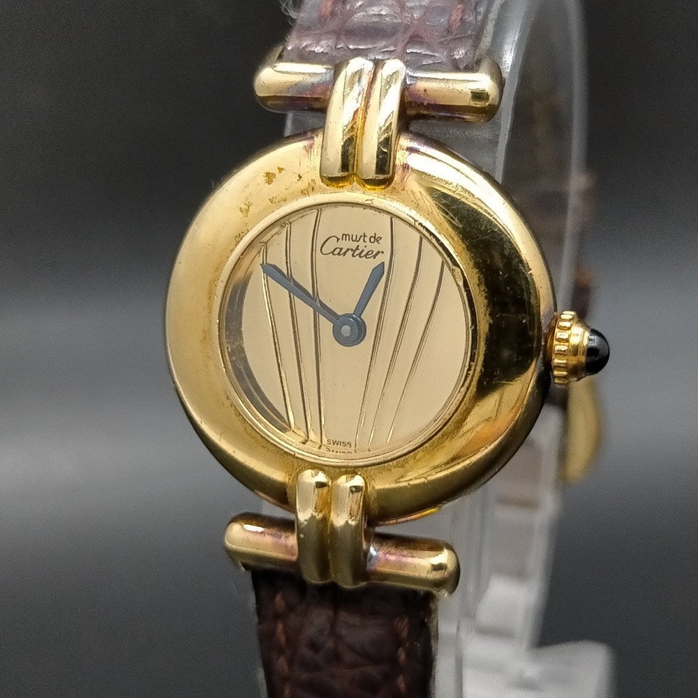 カルティエ Cartier 腕時計 動作品 590002（マストコリゼ　925） レディース 3550295_画像1
