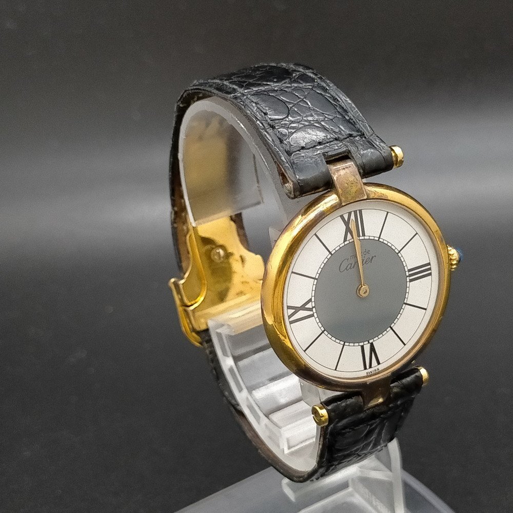 カルティエ Cartier 腕時計 不動品 590003（マストヴェルメイユ　925） ユニセックス 3553017_画像2
