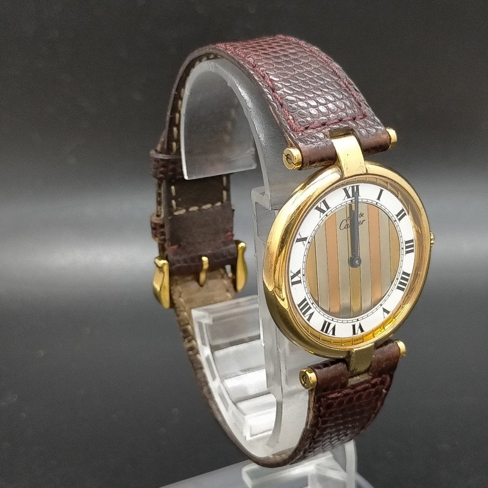カルティエ Cartier 腕時計 不動品 17（マストヴァンドーム　925） ユニセックス 3550168_画像2