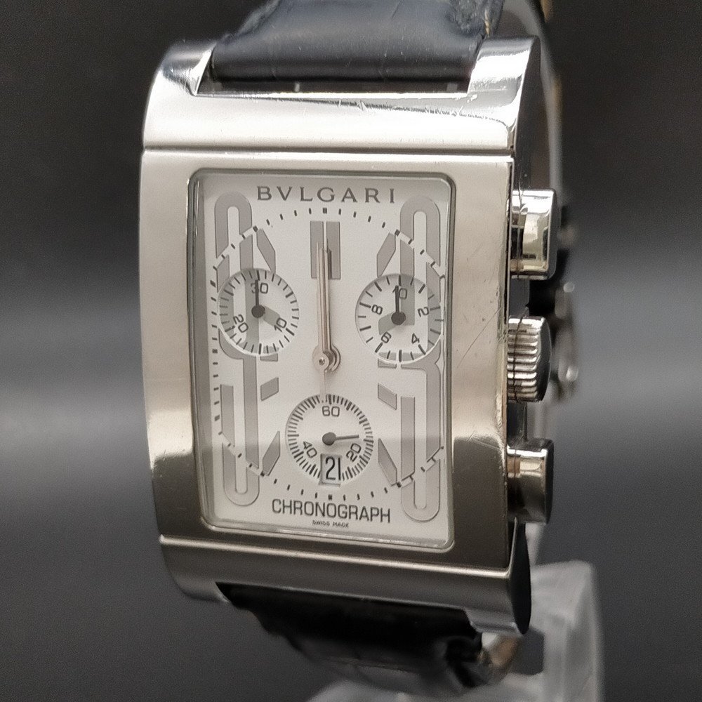 ブルガリ Bvlgari 腕時計 不動品 RTC49S(レッタンゴロ) メンズ 3553128_画像1