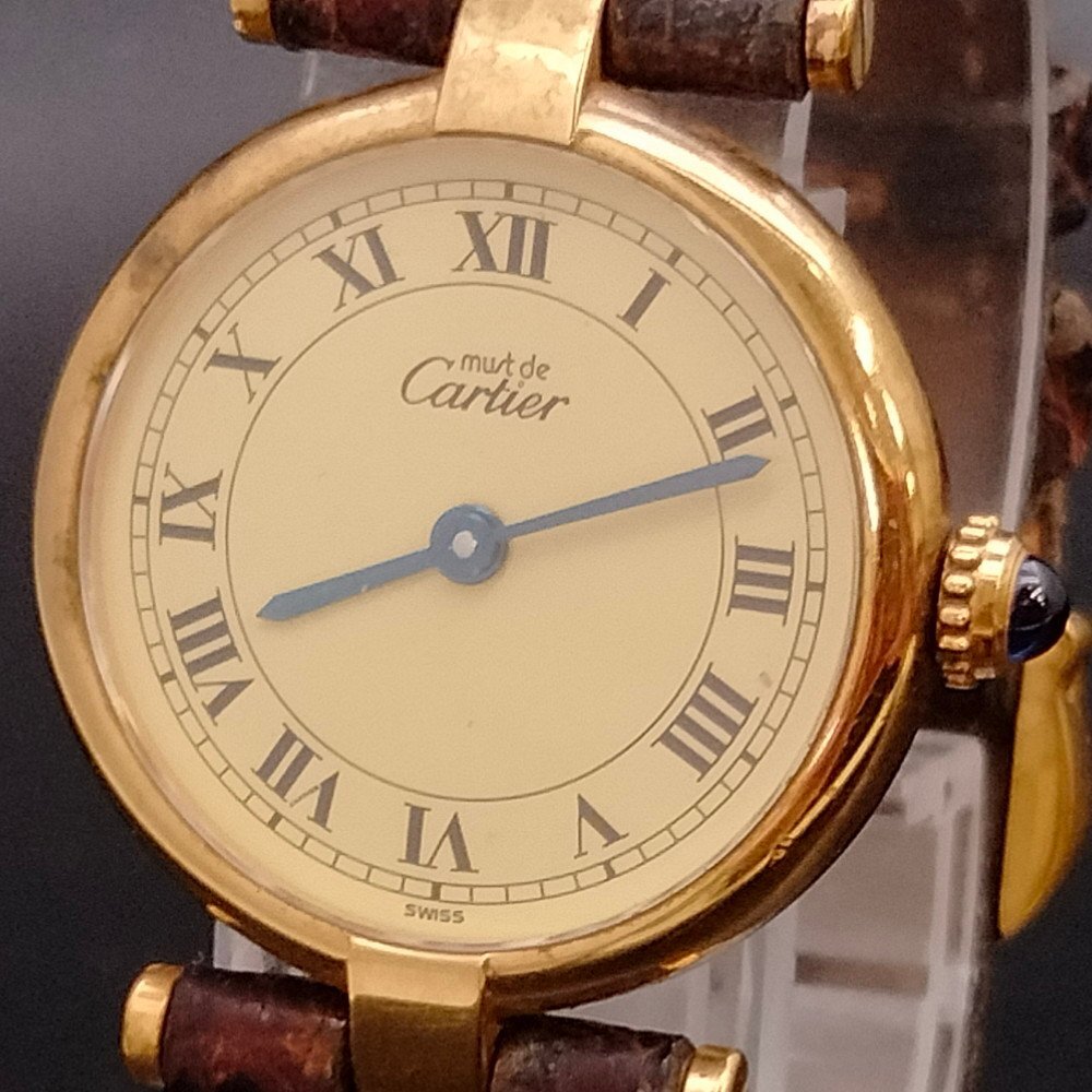 カルティエ Cartier 腕時計 不動品 590004（マストベルメイユ925） レディース 1315732_画像1