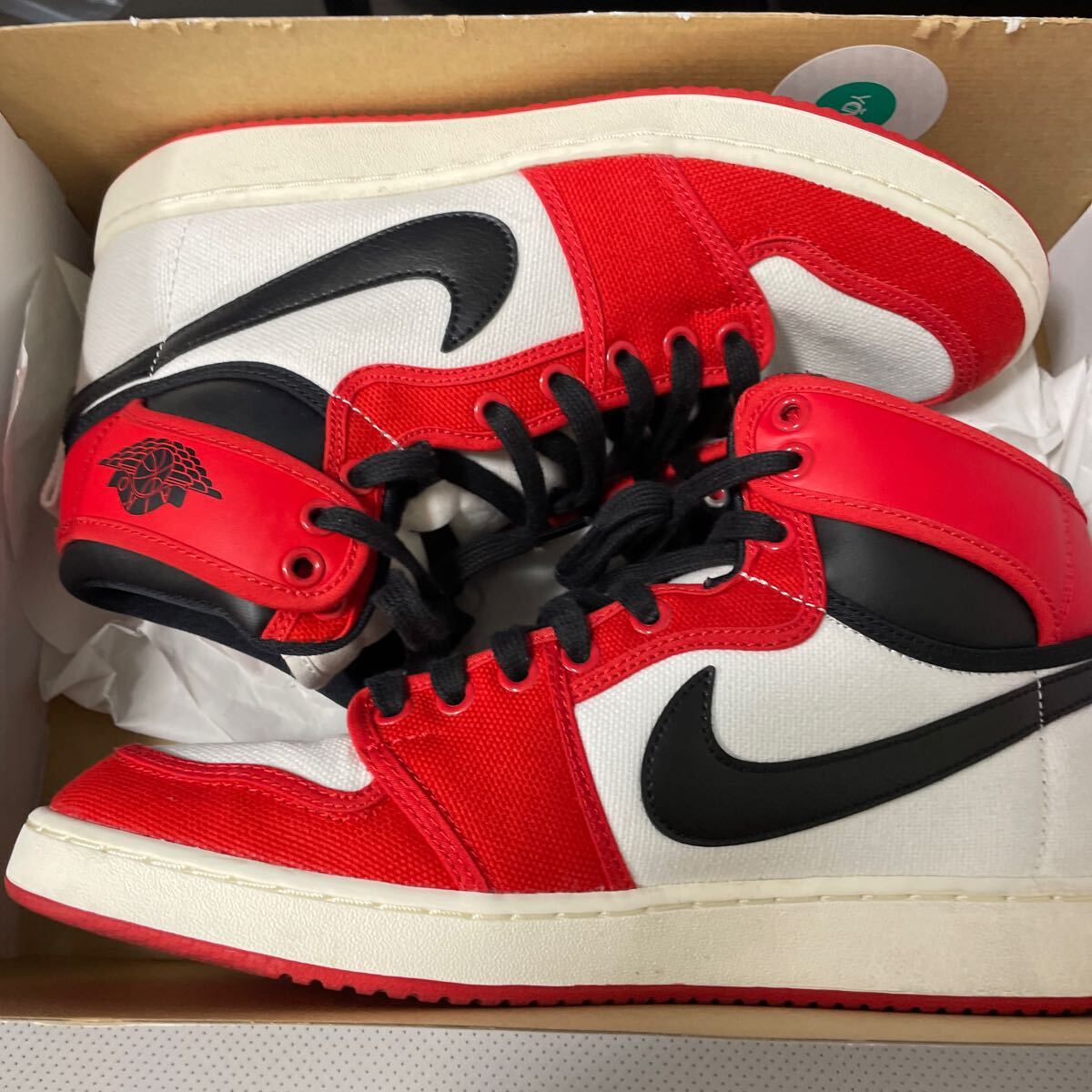 NIKE AIR JORDAN 1 KO CHICAGO ジョーダン シカゴ の画像2