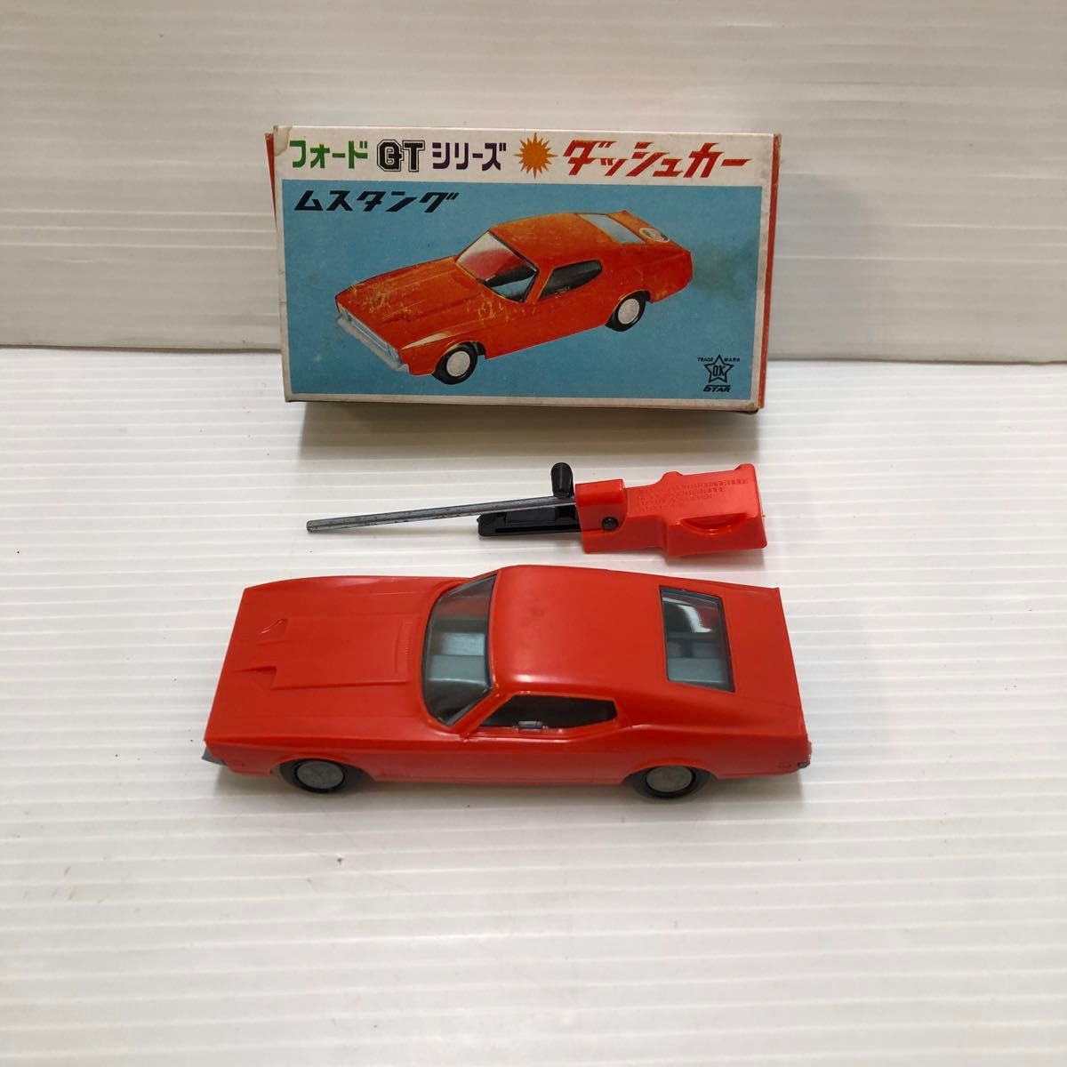 昭和レトロ　⑩フォードGT ダッシュカースター社製　1970年激レア品ミニカー