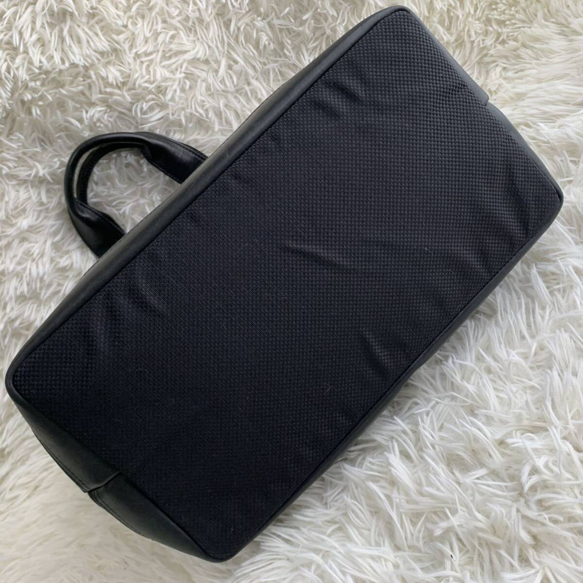 [ beautiful goods ]POTER Porter Yoshida bag tote bag business bag DRASTIC SAC\'S BAR A4 high capacity canvas nylon leather black black 