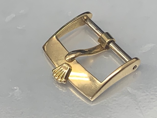 金無垢 美品 ROLEX ロレックス 純正 18 KYG ・750刻印 尾錠 尾錠 金無垢 美品 ROLEX ロレックス 純正 18 KYG ・750刻印 尾錠 尾錠