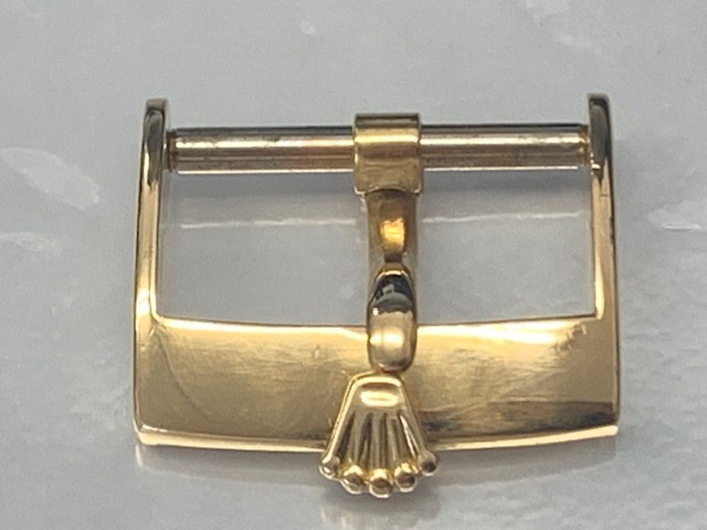 金無垢 美品 ROLEX ロレックス 純正 18 KYG ・750刻印 尾錠 尾錠 金無垢 美品 ROLEX ロレックス 純正 18 KYG ・750刻印 尾錠 尾錠
