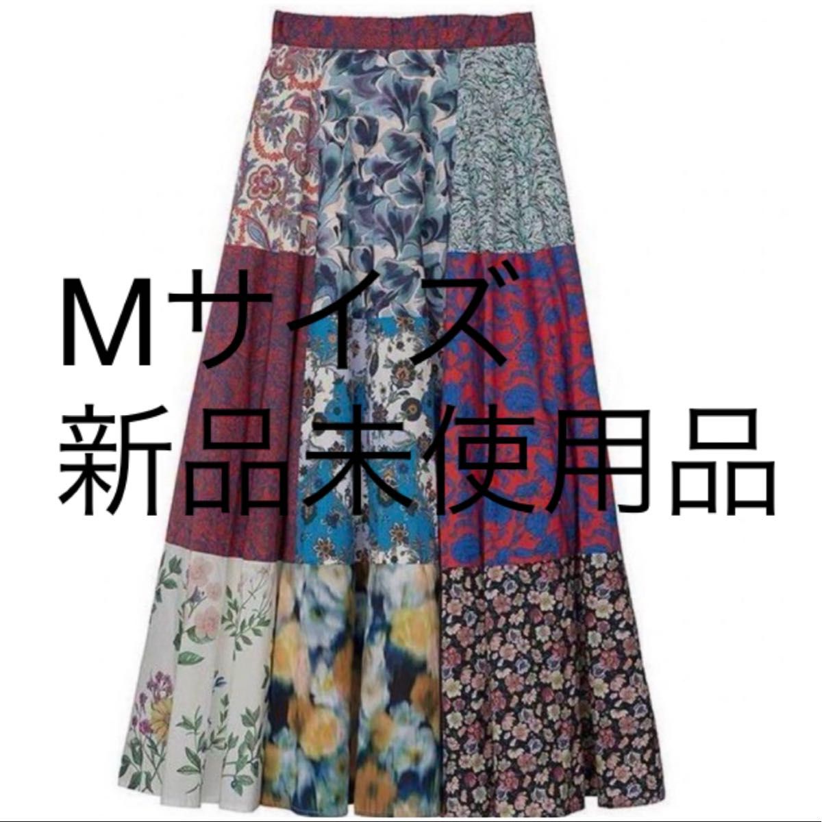 ameri LIBERTY PATCHWORK MLT SKIRT ameri LIBERTY PATCHWORK MLT SKIRT