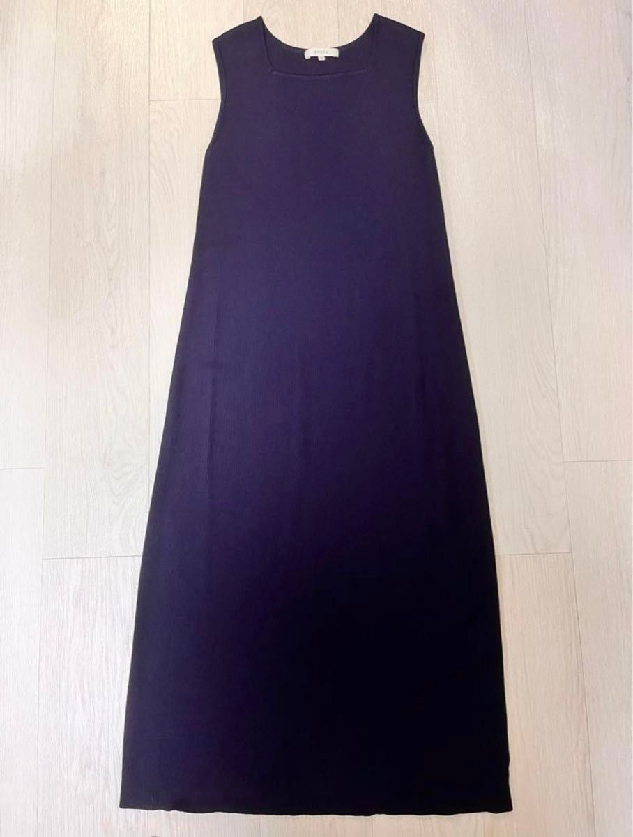 エポカ/ワンピース　キュプラストレッチ　ケープ付きドレス