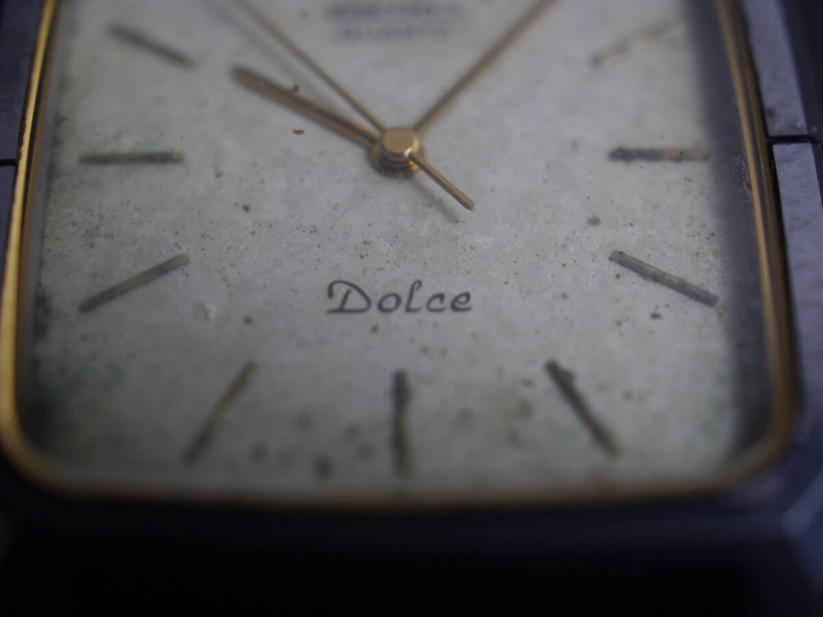  Seiko SEIKO Dolce DOLCE quartz 3 hands 7731-5040 for man men's wristwatch x669 Junk 