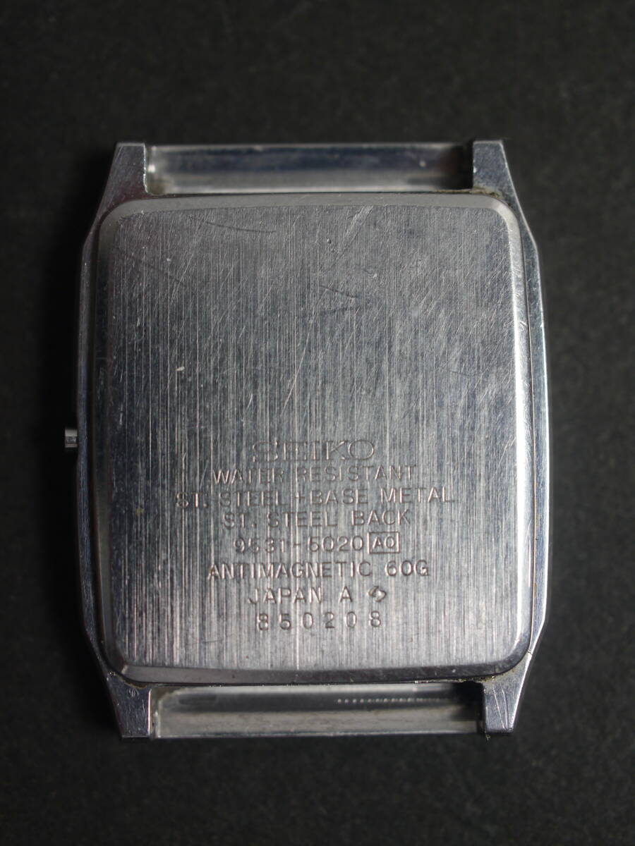 セイコー SEIKO クロノス Chronos クォーツ 3針 9531-5020 男性用 メンズ 腕時計 x702 ジャンク_画像5