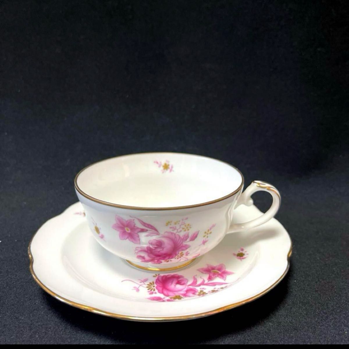 Noritake ノリタケ カップ&ソーサー 5客セット 花柄 ティー Noritake ノリタケ カップ&ソーサー 5客セット 花柄 ティー