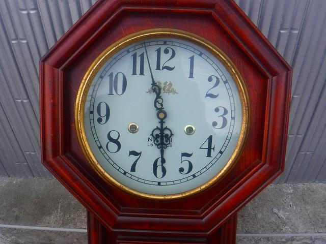 【0503】 振り子時計 壁掛け 掛け時計 柱時計 アンティーク風 REGULATOR _画像3