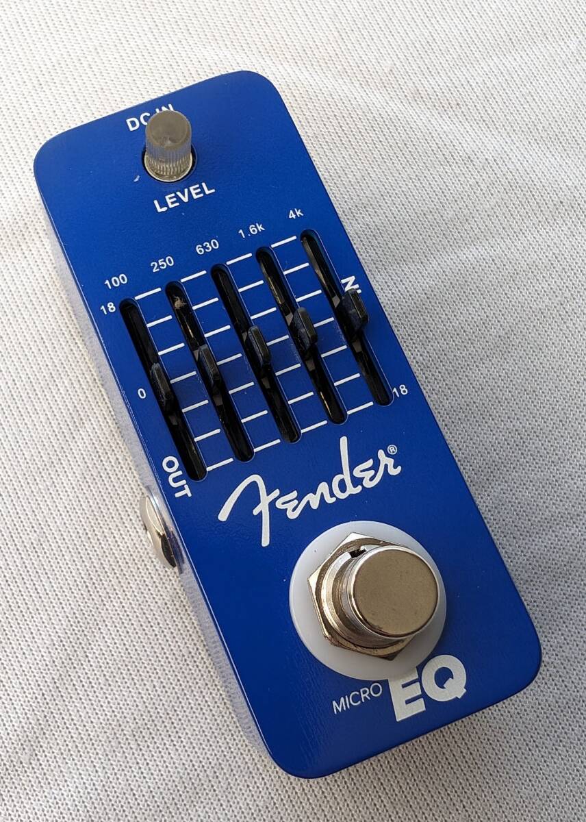 Fender fender Micro EQ graphic * equalizer 