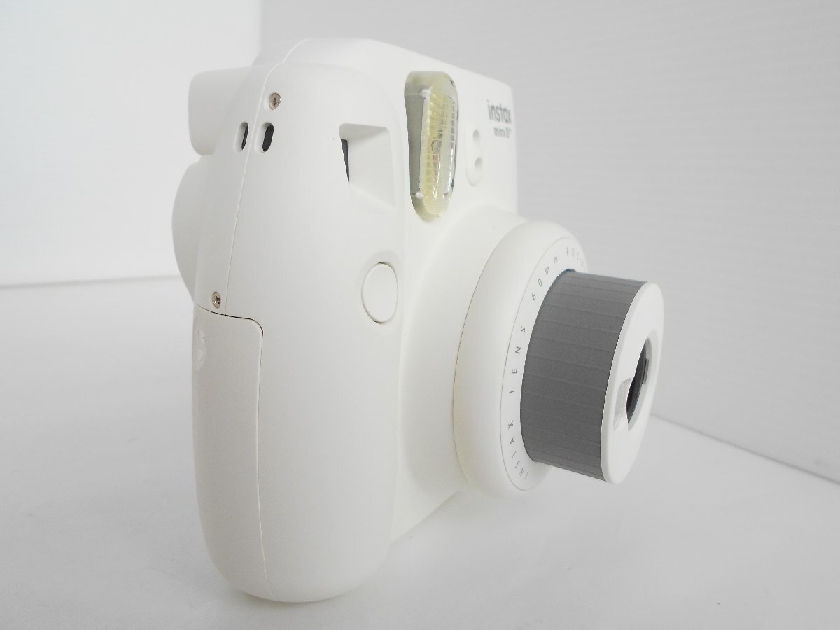 * Fuji film instant camera instax mini 8+ [ Cheki ] WHITE white 