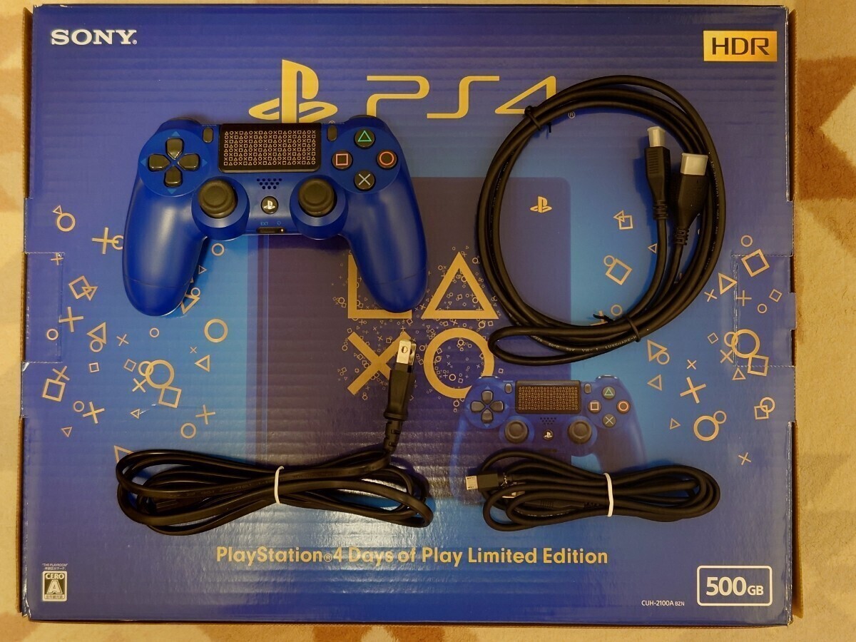 5440円 【ジャンク扱い】PlayStation4 本体 Days of Play 5440円 【ジャンク扱い】PlayStation4 本体 Days of Play