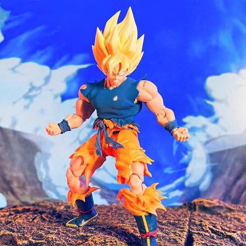 S.H.Figuarts スーパーサイヤ人孫悟空用戦闘服 ドラゴンボールBタイプ スーパーサイヤ人孫悟空-伝説のスーパーサイヤ人-_画像3