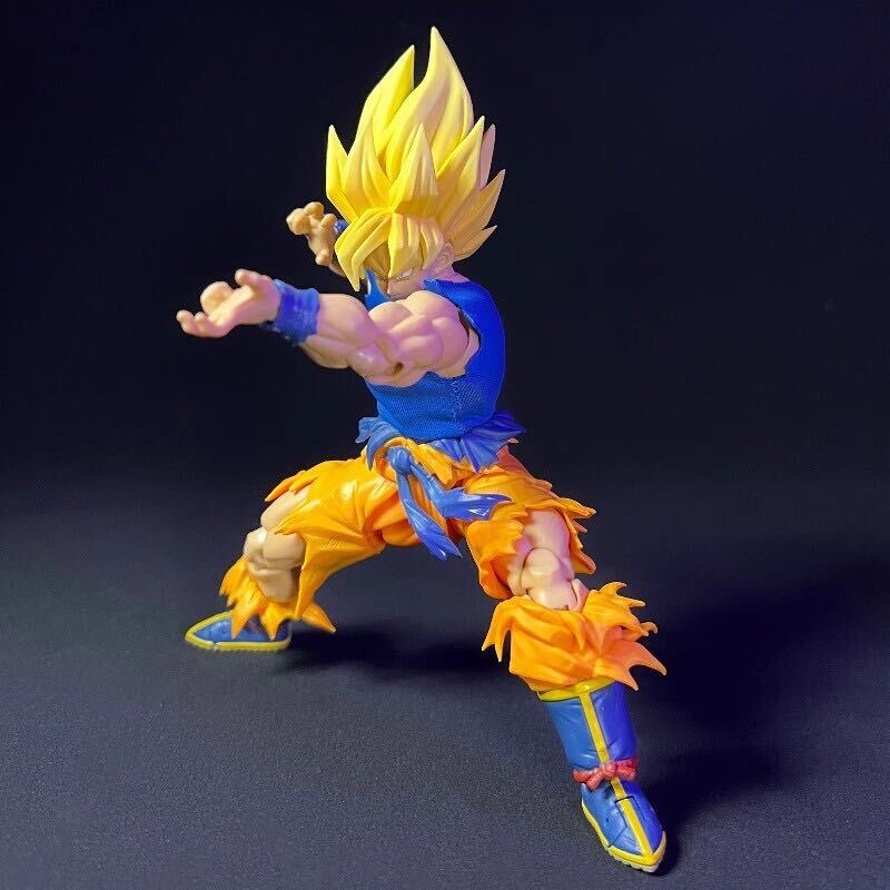 S.H.Figuarts スーパーサイヤ人孫悟空用戦闘服 ドラゴンボールBタイプ スーパーサイヤ人孫悟空-伝説のスーパーサイヤ人-_画像6