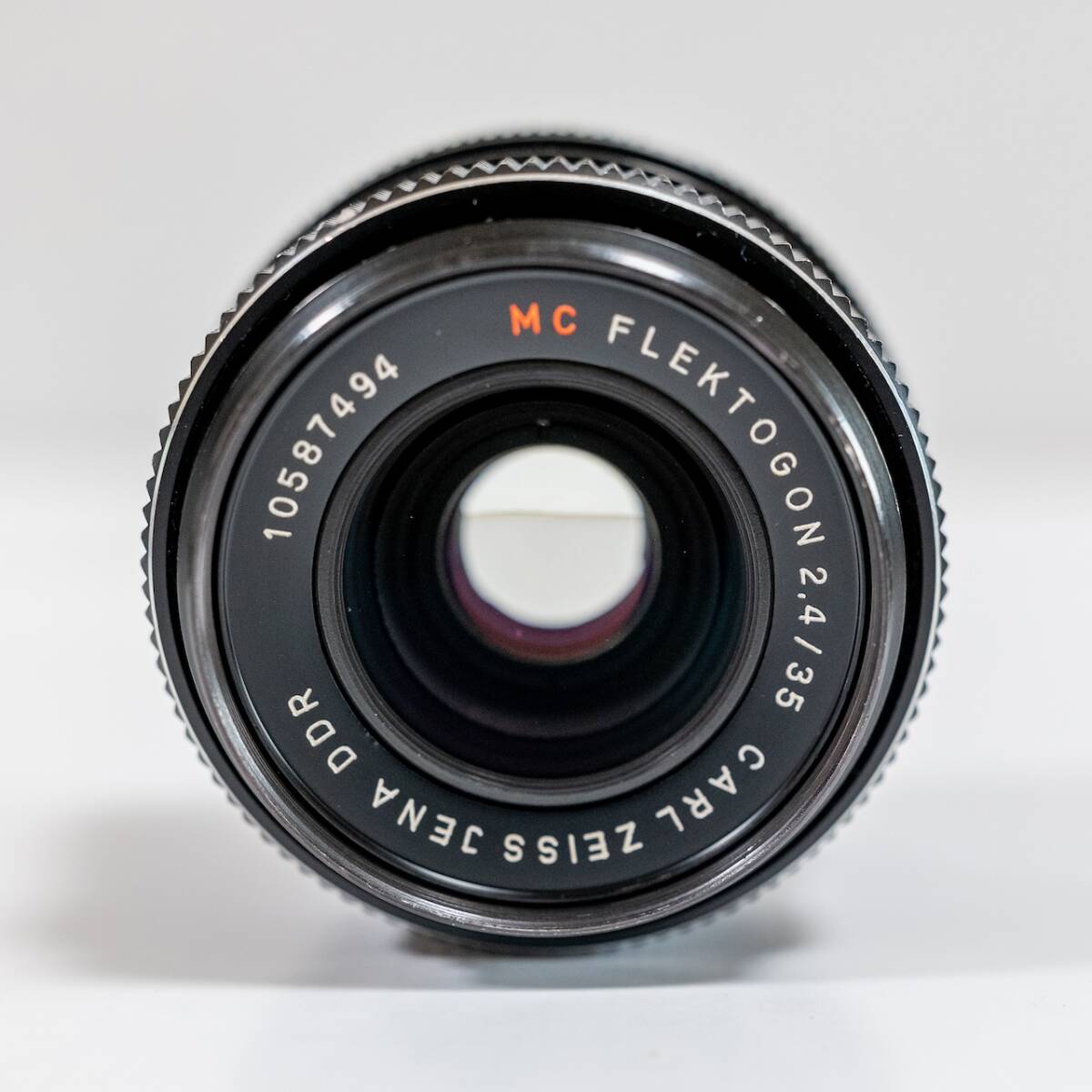 【ジャンク扱い】 CARL ZEISS JENA MC FLEKTOGON 35mm f2.4 絞り不良 / M42マウント / 後キャップ / フィルター_画像5