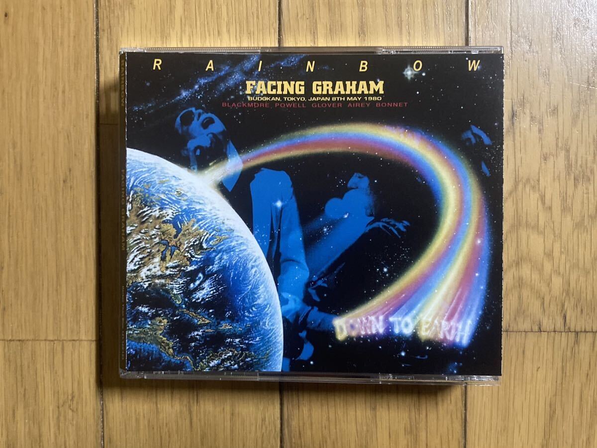 RAINBOW Rainbow / FACING GRAHAM - TOKYO 1980 3CD + replica *. day .. leaflet 