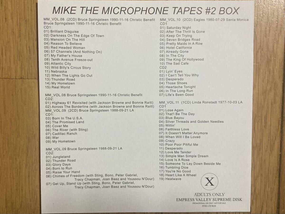 MIKE MILLARD マイクミラード マイク・ザ・マイク録音の歴史 第2弾　14CD ブルーススプリングスティーン・EAGLES イーグルス・フェイセズ _画像3