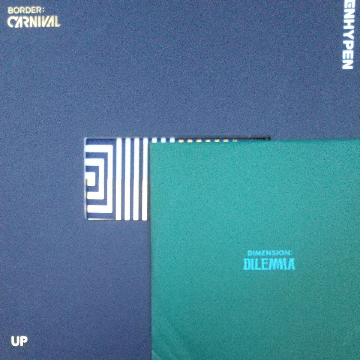 ENHYPEN アルバム BORDER:CARNIVAL　UP　/ オマケ　DIMENSION:DILEMMA