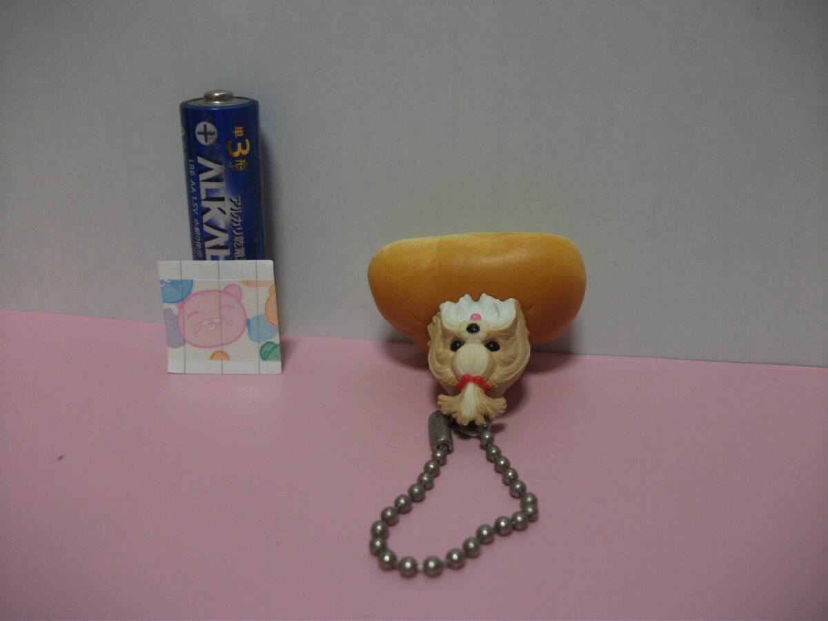 アニコラ シリーズ いぬ ぱん 3 クリーム シーズー ミニチュア フィギュア 人形 イヌ 犬 パン 食品サンプル キーホルダー ディスプレイ_画像5