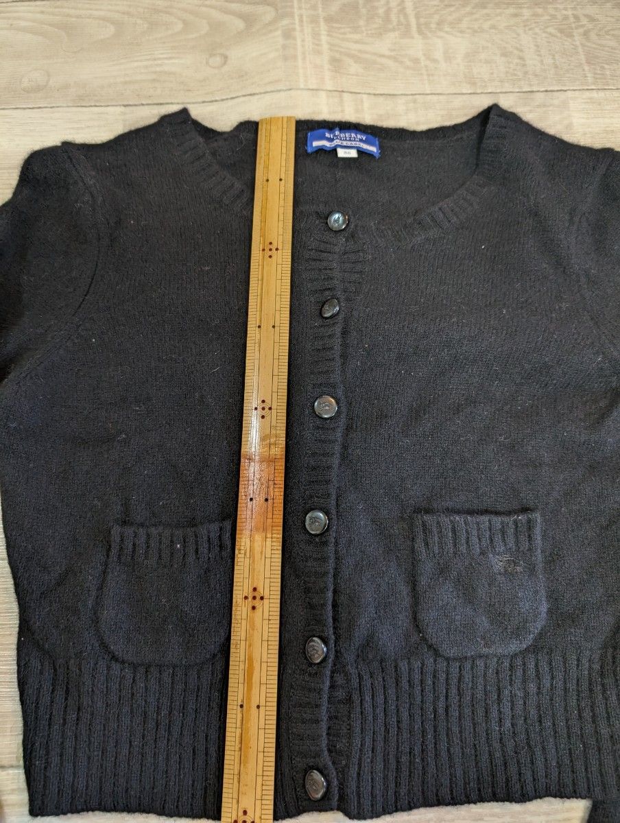 BURBERRY　バーバリー　ブルーレーベル　 カーディガン　長袖　 羽織り　 セーター　38