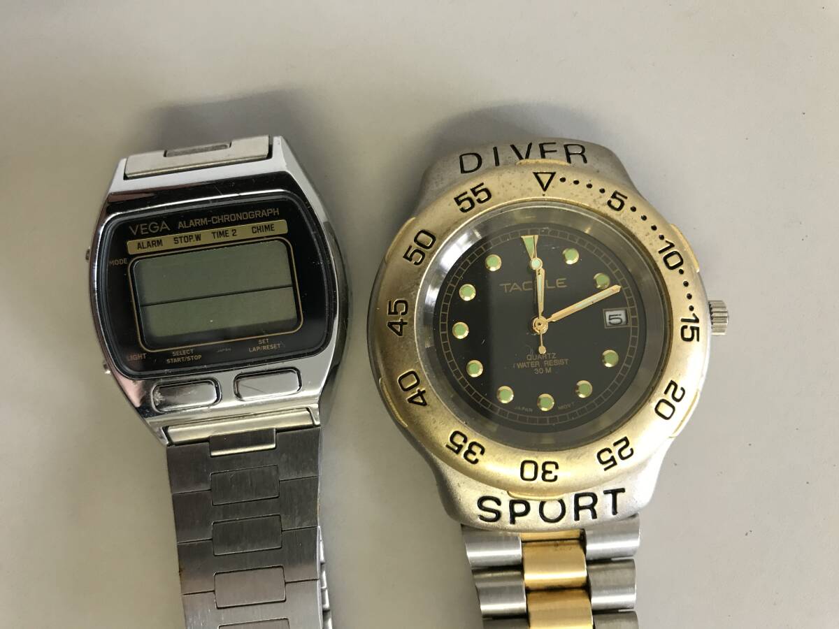 腕時計まとめ売り　メーカー各種　 デジタル腕時計　メンズ腕時計 ★ジャンク品_画像2