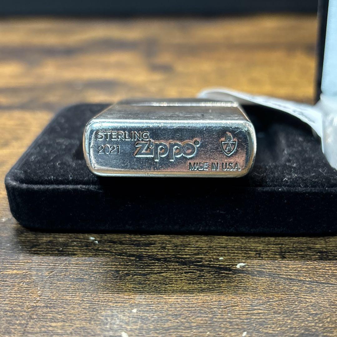 ZIPPO アーマー スターリングシルバー 純銀 2021年_画像3