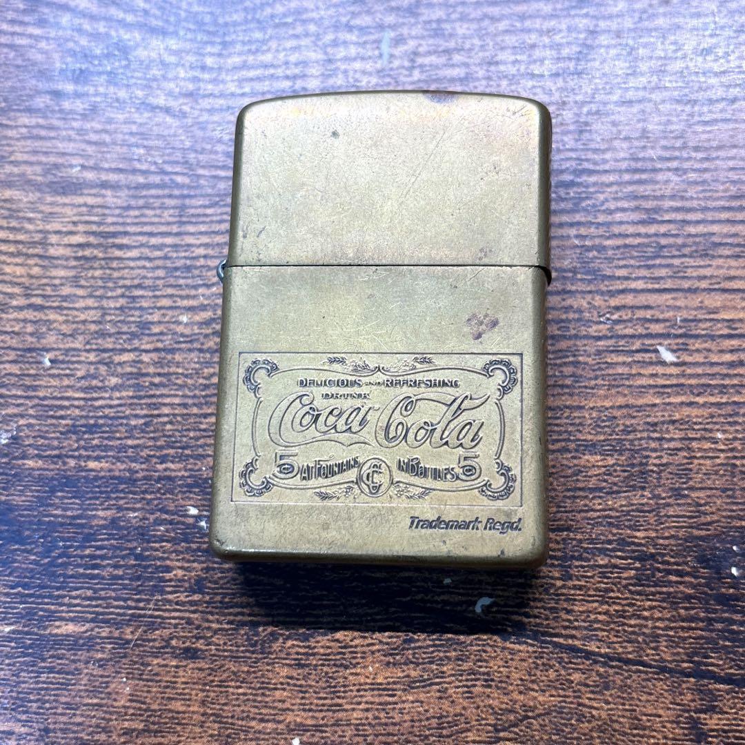 ZIPPO Coca-Cola Coca Cola brass 2004 year made 