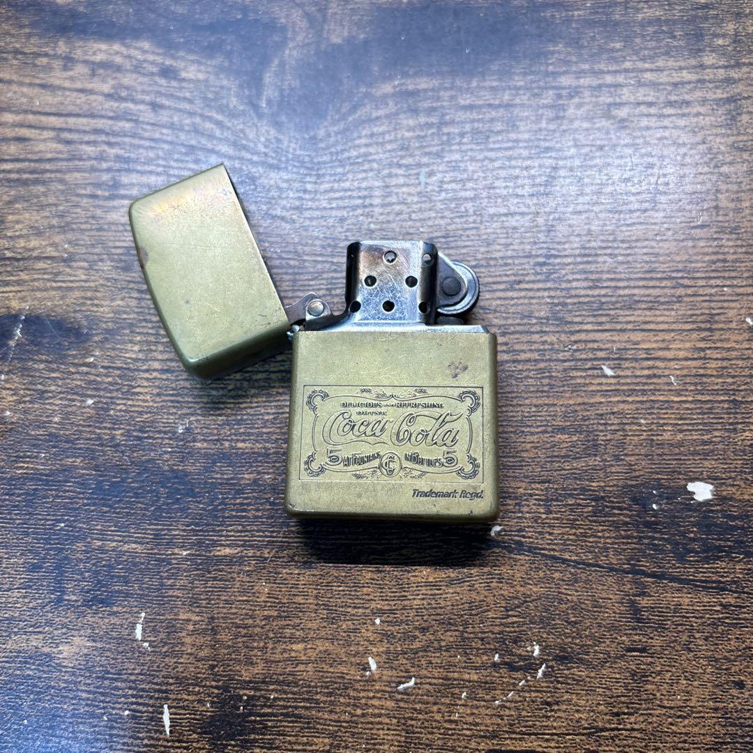 ZIPPO Coca-Cola Coca Cola brass 2004 year made 