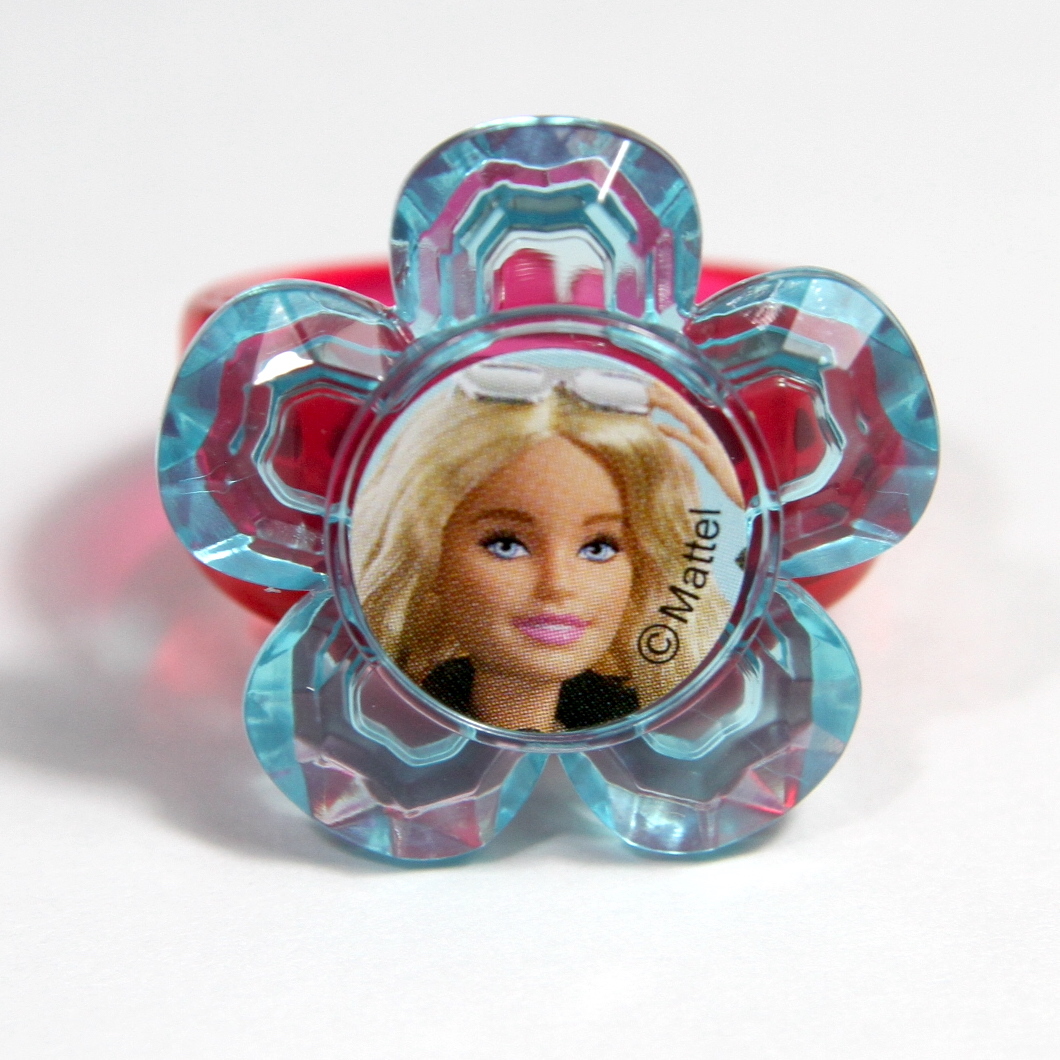 Zaini ザイーニ チョコエッグ Barbie バービー 指輪 3個セット マテル_画像5