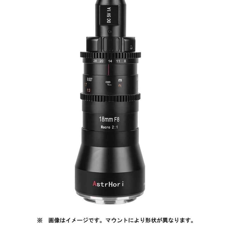 AstrHori アストロリ 18mm F8.0 Macro 2：1 ペリスコープレンズ ダブルレンズセット 富士フイルムXマウント マクロ_画像2