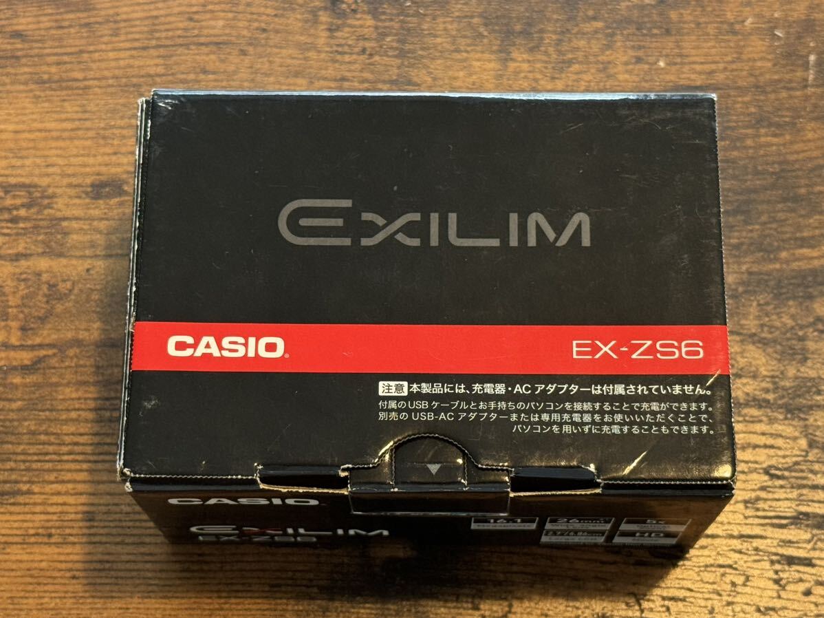 CASIO カシオ EXILIM EX-ZS6 コンパクトデジタルカメラの画像1