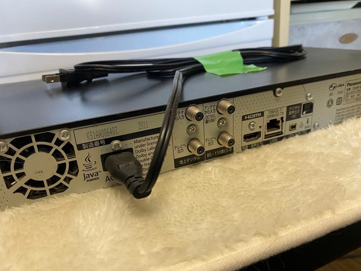 Panasonic HDD搭載 ハイビジョン ブルーレイディスクレコーダー Panasonic HDD搭載 ハイビジョン ブルーレイディスクレコーダー