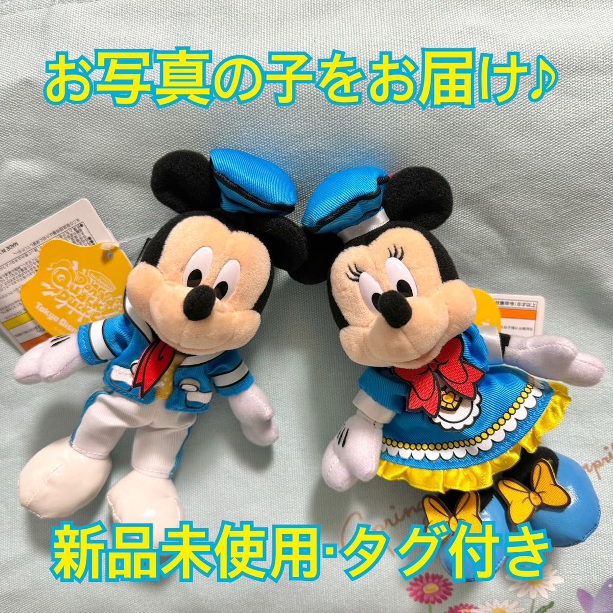 最終お値下げ♪ 20日に出品終了致します！パルパルーザ　ドナルド　クワッキーダックシティー　ミッキー　ミニー　ぬいぐるみバッジ