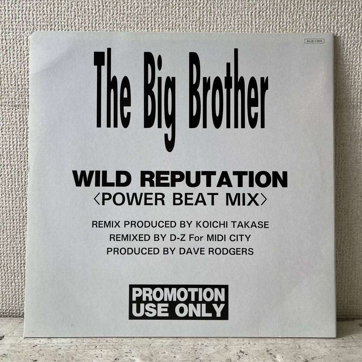12 レコード / The Big Brother / Wild Requtation ( Power Beat Mix ) / AVJS-1003 _画像2