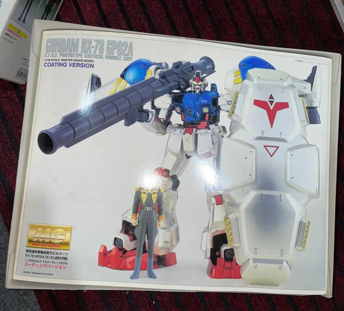 未使用 サイン付き バンダイ ガンダム MG 1/100 RX-78GP02A 未 未使用 サイン付き バンダイ ガンダム MG 1/100 RX-78GP02A 未