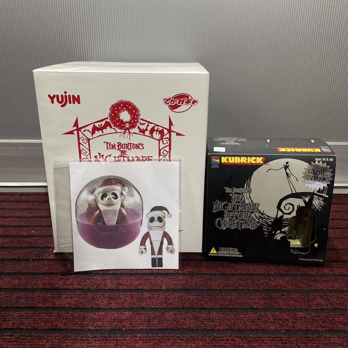 Yujin でかガチャ ナイトメアビフォアクリスマス サンタジャック Yujin でかガチャ ナイトメアビフォアクリスマス サンタジャック