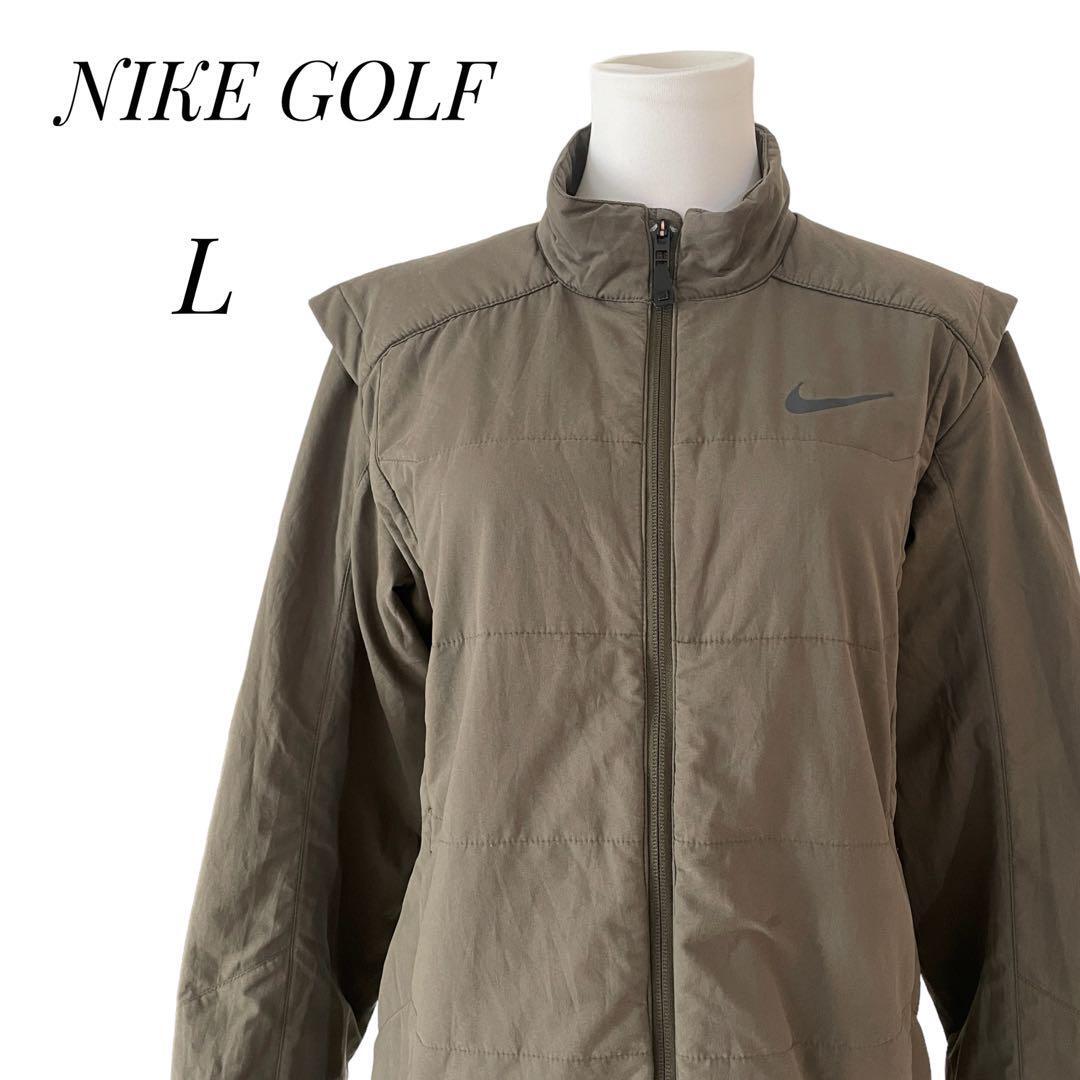 NIKE GOLF ナイキゴルフ　メンズ　ジャケット　アウター　カーキ　L