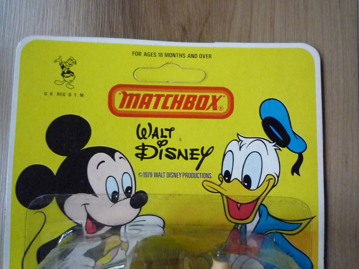 MATCHBOX　ディズニー　グーフィー（青）マッチボックス　WALT Disney_画像4