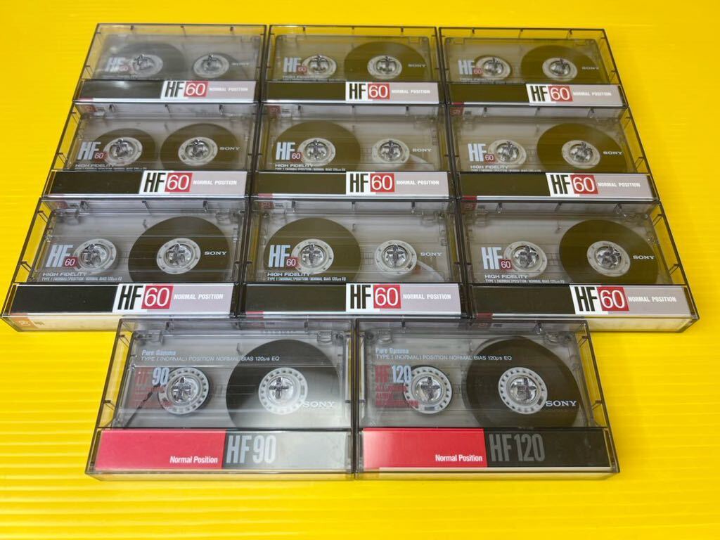 【中古品　経年保管品】　カセットテープ SONY TDK AXIA ハイポジ ノーポジ　全87本　まとめて　録音未消去品_画像4