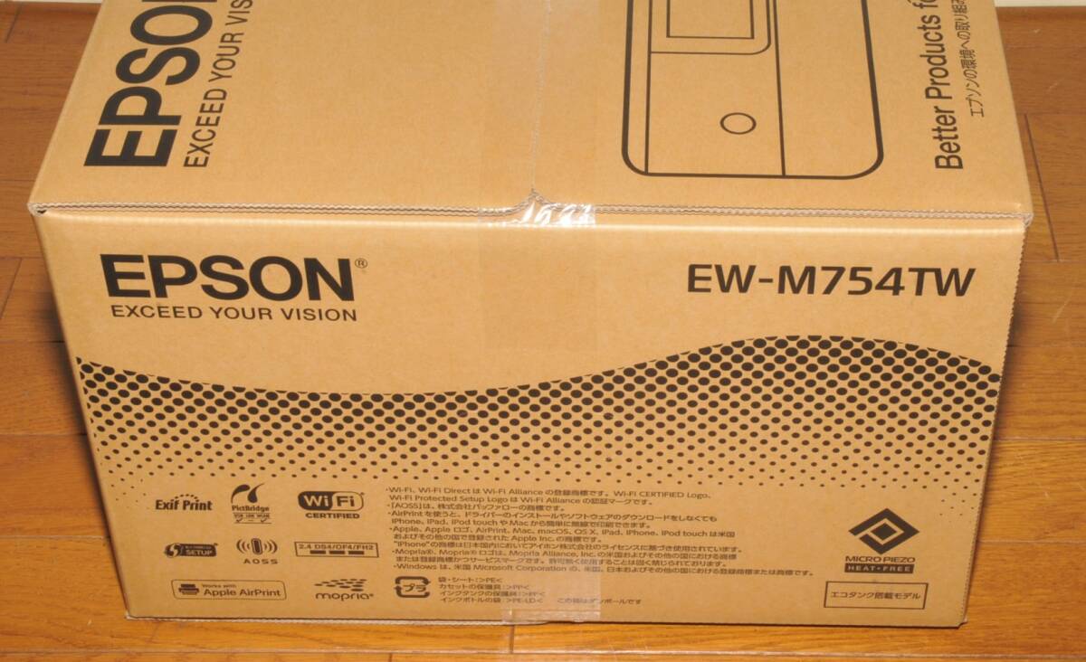 未開封 EPSON エプソン EW-M754TW ホワイトの画像3