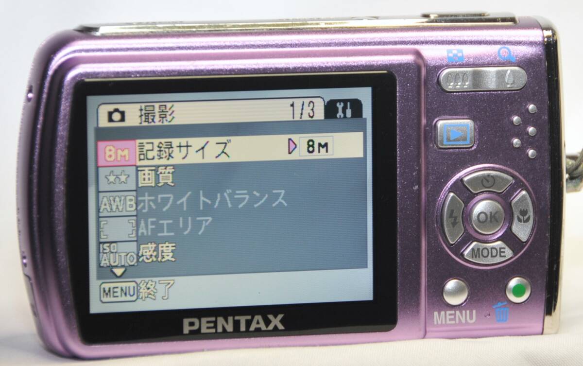 PENTAX ペンタックス Optio M40 _画像6