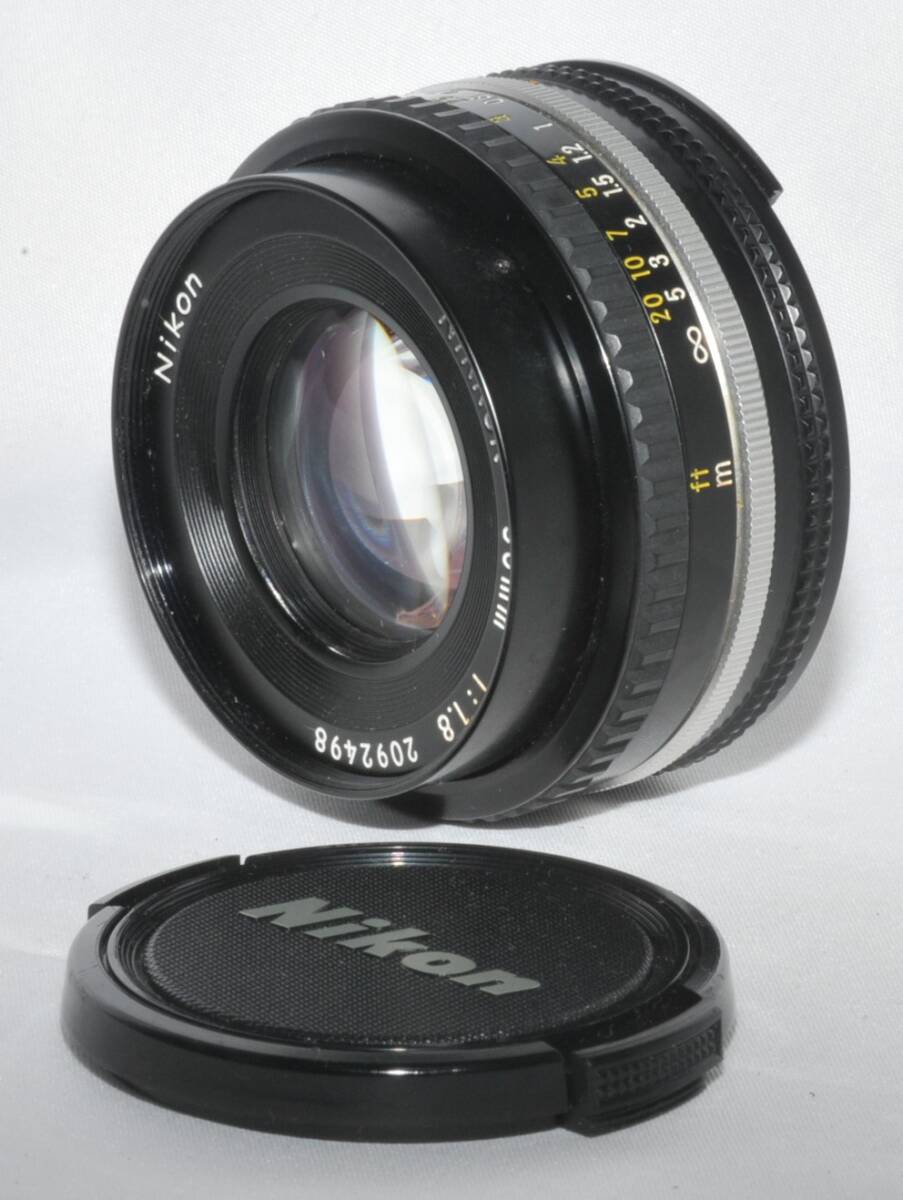 Nikon ニコン Ai‐s NIKKOR 50㎜ F1.8 パンケーキ_画像1