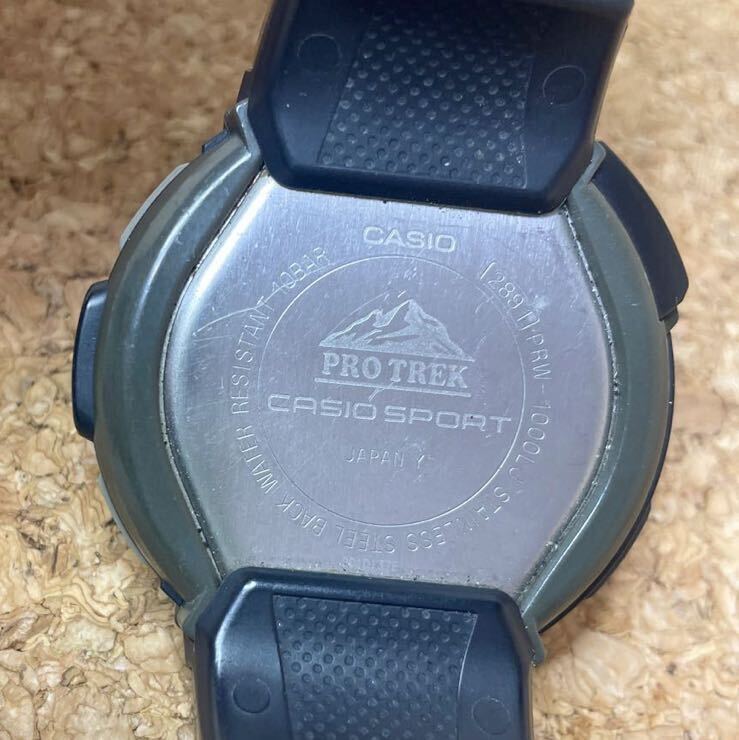 * передвижной Junk * CASIO PRO TREK PRW-1000LJ кварц обязательно пояснительная записка прочитайте пожалуйста 503