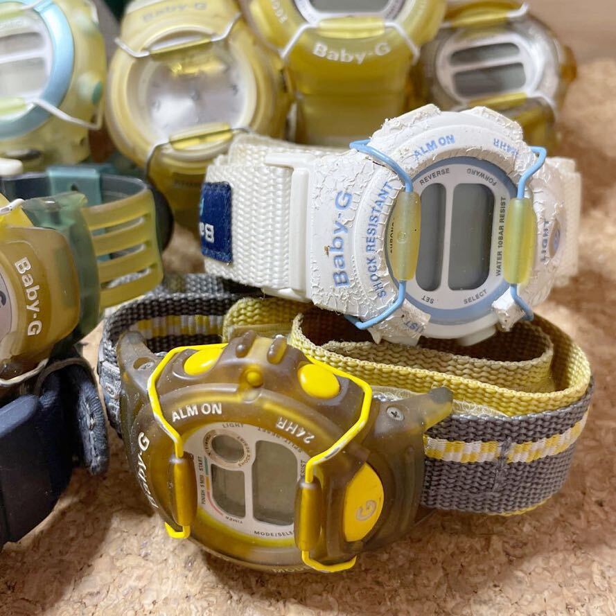 * часы Junk * 9шт.@ продажа комплектом CASIO Baby-G кварц обязательно пояснительная записка прочитайте пожалуйста 518